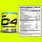 C4 Original pre-workout supplements facts